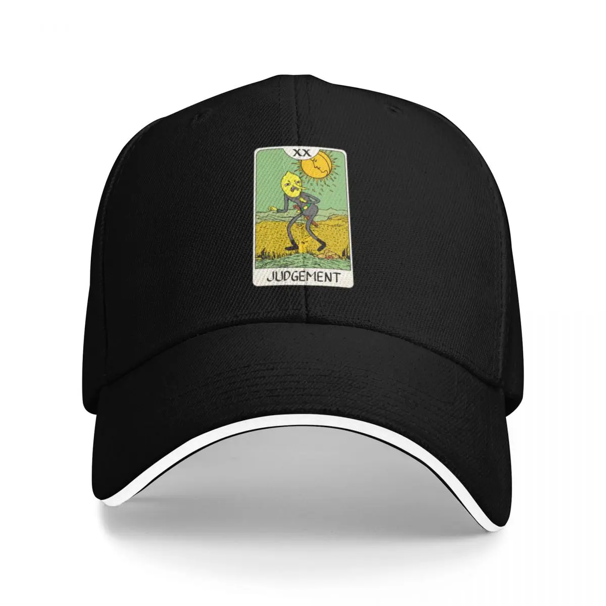 Lemongrab - Карта Таро - Суд Бейсбольная кепка Бейсбольная кепка Детская шляпа Шляпа от солнца для детей Мужские шапки Женские