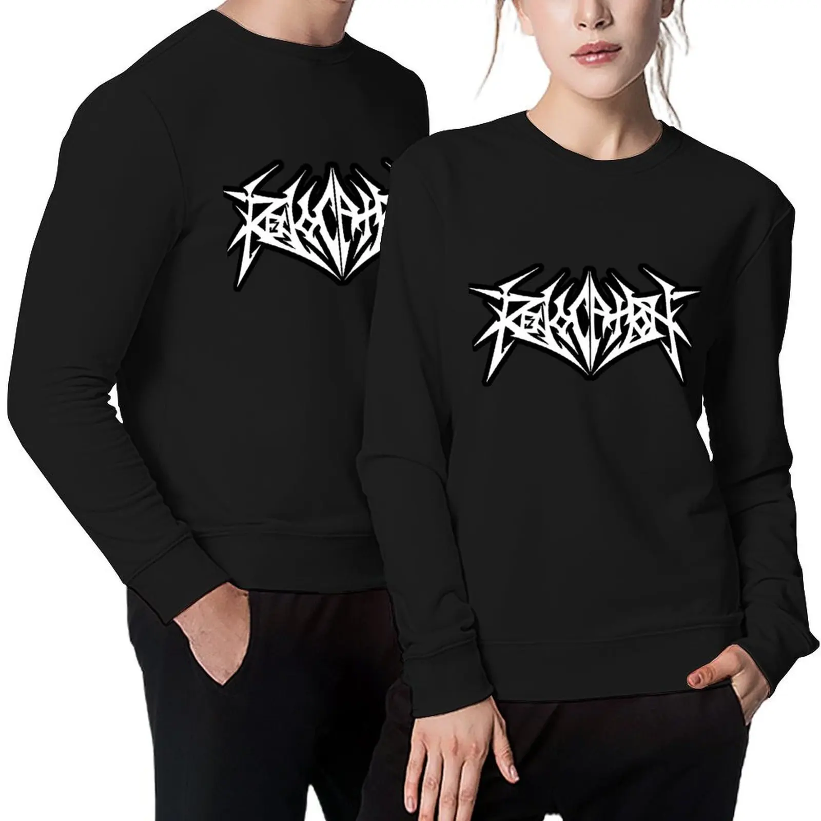 REVOCATION BAND METAL Essential пуловер мужская дизайнерская одежда аниме одежда корейская одежда мужская одежда толстовка с капюшоном