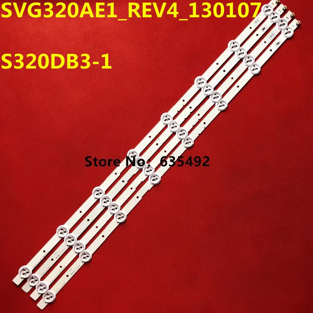 4 шт. светодиодная лента для подсветки, 8 ламп SVG320AE1 S320DB3-1 для KLV-32R426A KLV-32R421A KDL-32R423A KDL-32R400A KDL-32R420A