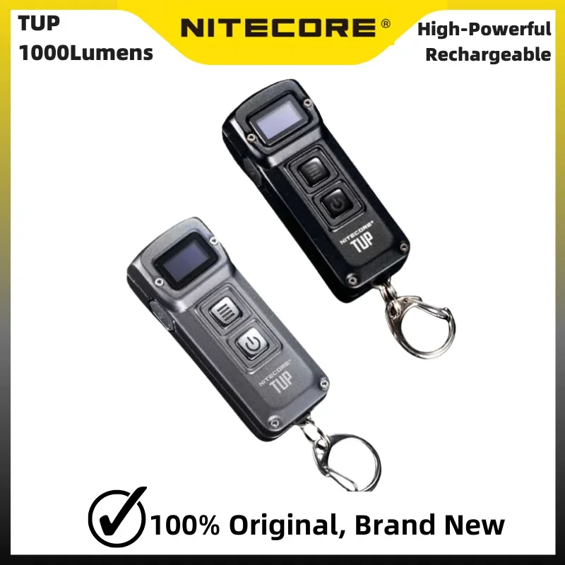 NITECORE TUP USB перезаряжаемый светодиодный фонарик CREEXP-LHD V6 1000 люмен Революционный интеллектуальный карманный светильник со встроенным аккумулятором Портативное освещение