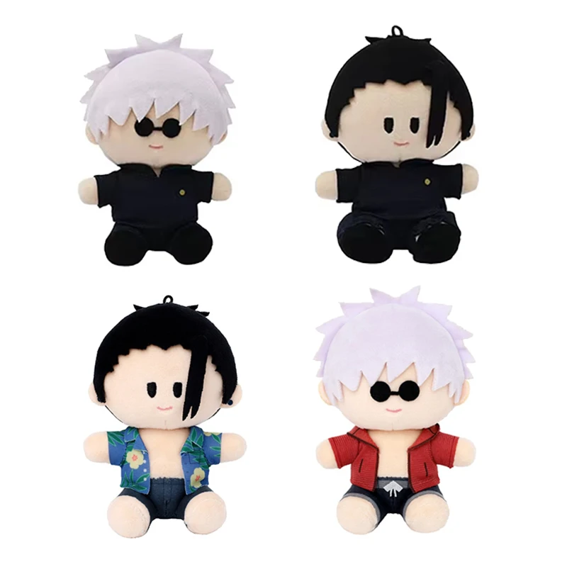 Jujutsu Kaisen, натуральная кукла MOVIC 10 см, Gojou Satoru Getou Suguru, подвижная плюшевая кукла, игрушки для детей и взрослых, коллекционный подарок
