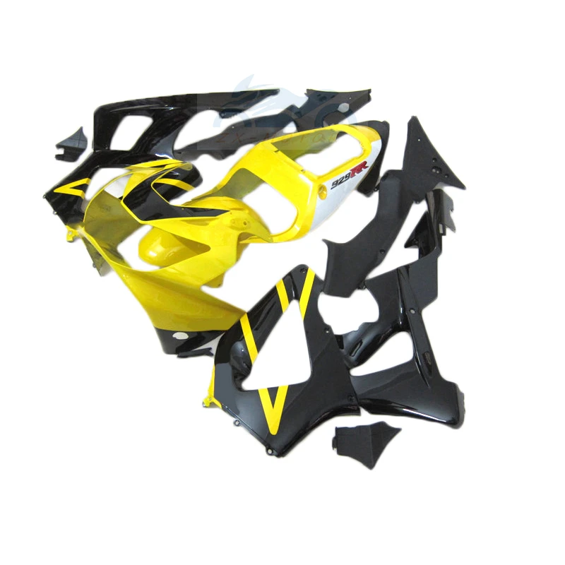 Фото Новые комплекты обтекателей для кузовных работ для Honda CBR900RR CBR929RR 2000 2001, желтый, черный, комплект CBR 929 RR 00 01 RM22 №2