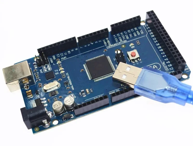 Mega 2560 R3 Mega2560 REV3 Livraison Gratuite Категория Silva ATmega2560-16AU + кабель USB-совместимый Pour Arduino Mega 2560 R3