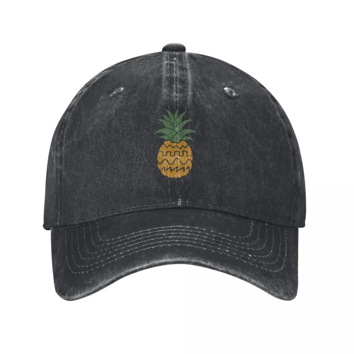Классическая футболка Synthesizer Waveform Pineapple, бейсболка с капюшоном, конская шляпа, значок, шляпа на заказ, мужская и женская