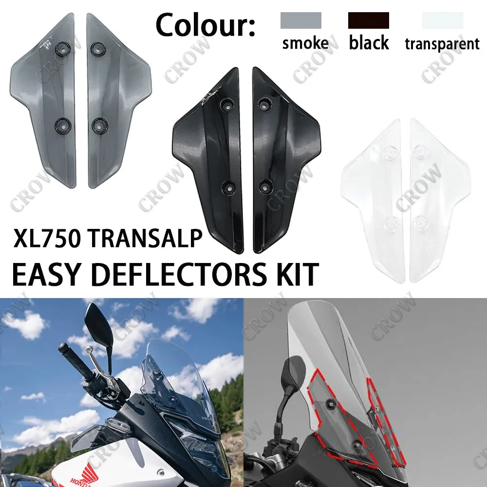 Для Honda XL750 Transalp 2023 отвод ветра сменная верхняя часть для XL750 Transalp с года строительства 2023