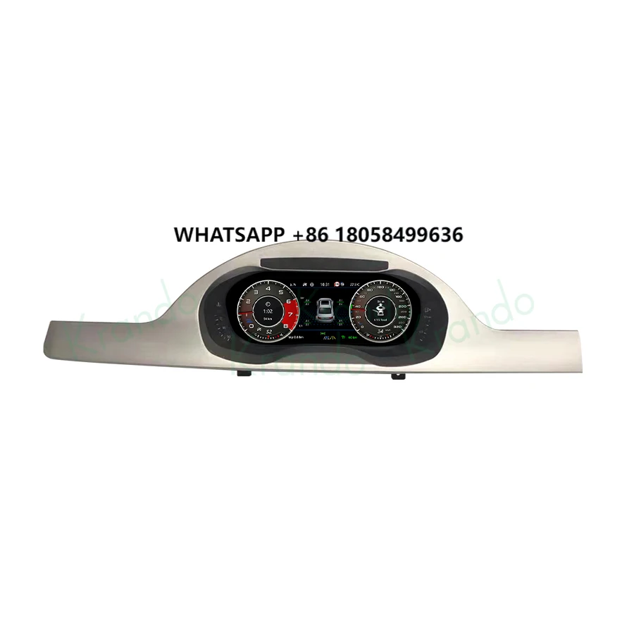 Krando 10,25-дюймовый ЖК-экран для Volkswagn VW Passat B6 B7 2005-2016 ЖК-дисплей с цифровой приборной панелью LINUX System Plug and Play