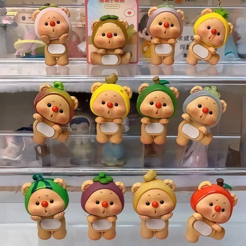 В наличии Официальная фигурка Oyo Bear Cub Fruit Party Pals Mini Series Blind Box, модный коллекционный подарок для девочек и фанатов