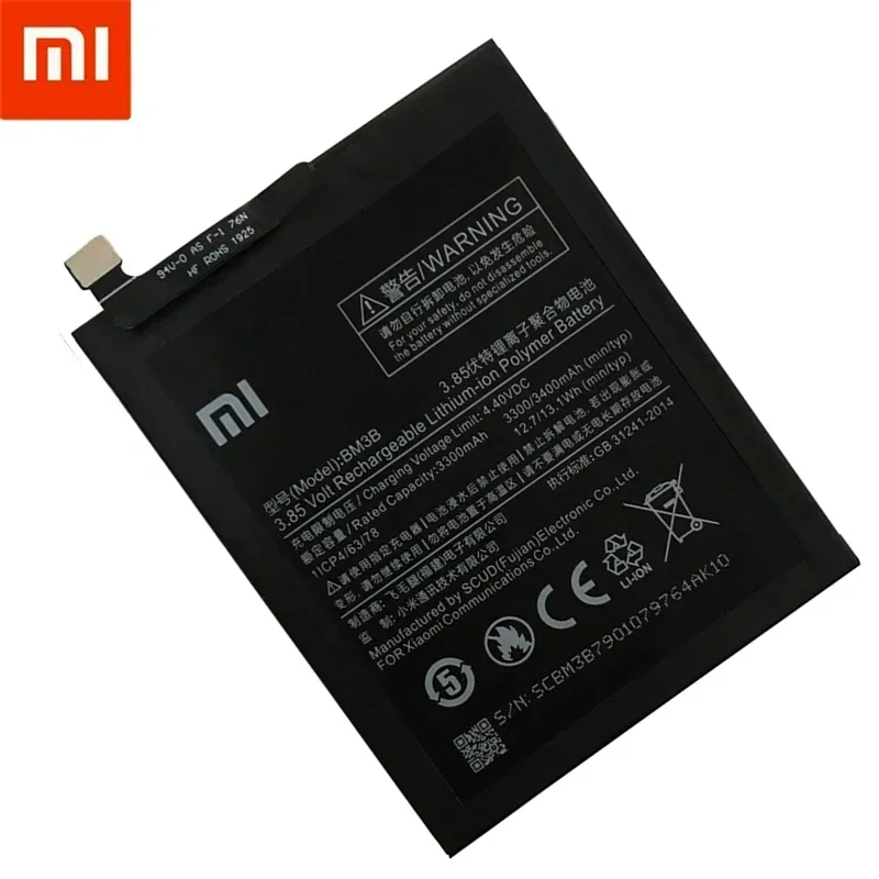 Фото 100% оригинальный Xiao Mi, оригинальный сменный аккумулятор BM3B для Xiaomi MIX 2 2S, 3400 мАч, аккумуляторы для телефона большой емкости, быстрая доставка №5