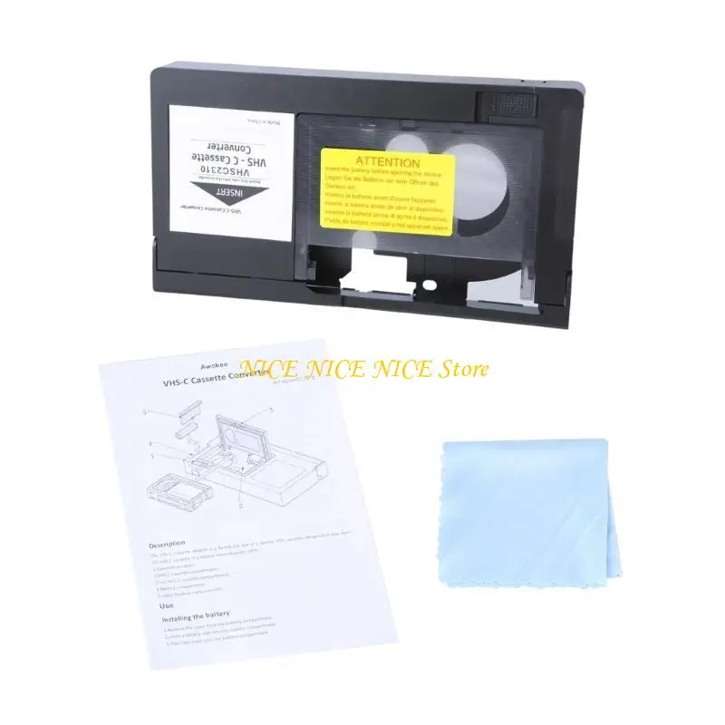 Фото VHS -адаптер конвертеров для кассета для лент VHS C/SVHS Моторизованный легко использовать №2