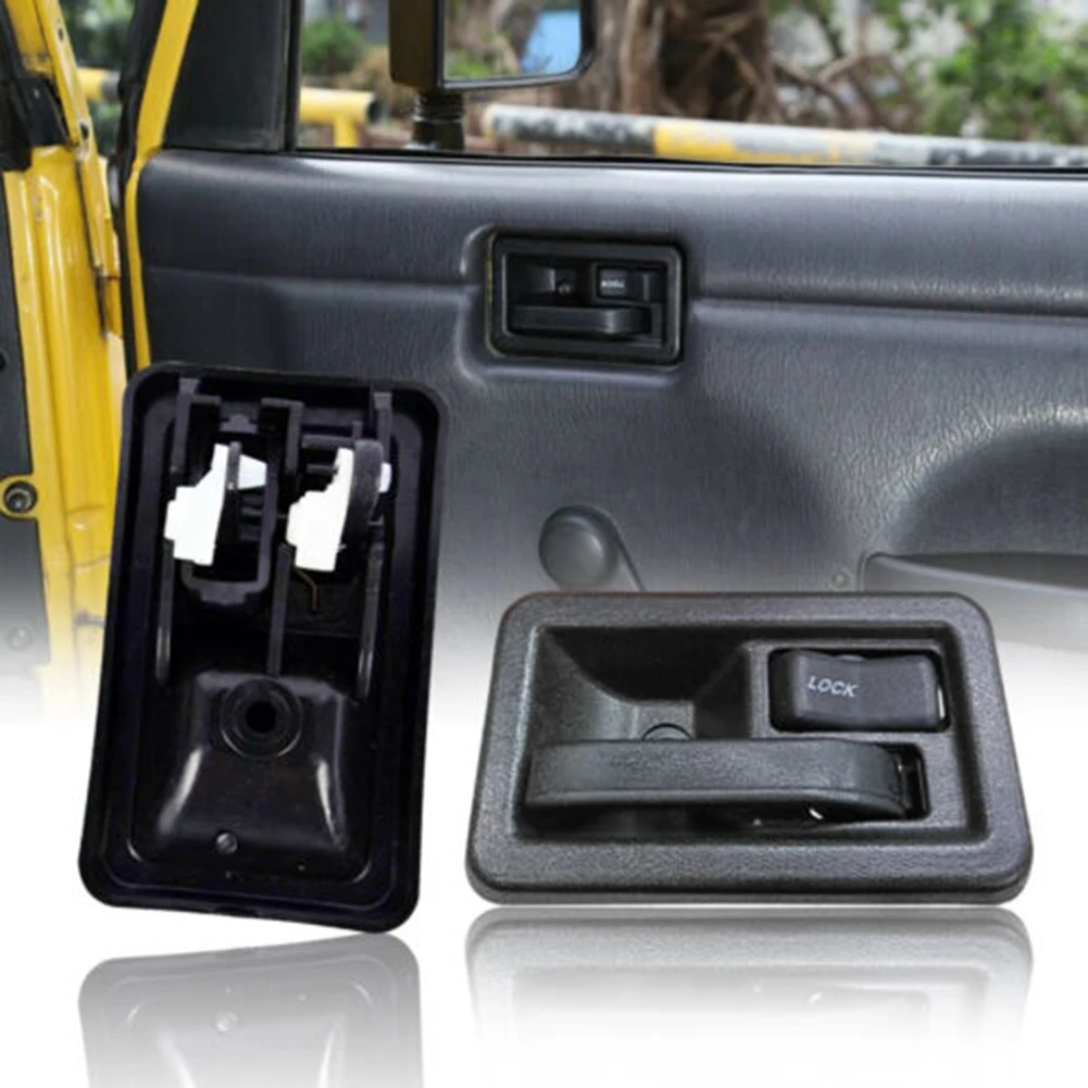 Фото 2 шт., внутренние дверные ручки для Jeep Wrangler YJ TJ 1987-2004 55176477AB 55176476AB №3