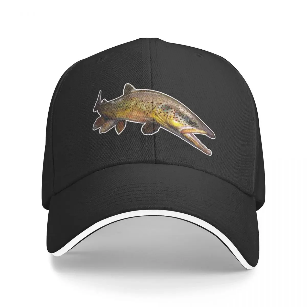Бейсбольная кепка Wild Brown Trout, роскошная женская кепка, кепка в стиле милитари, мужская уличная одежда, женская и мужская