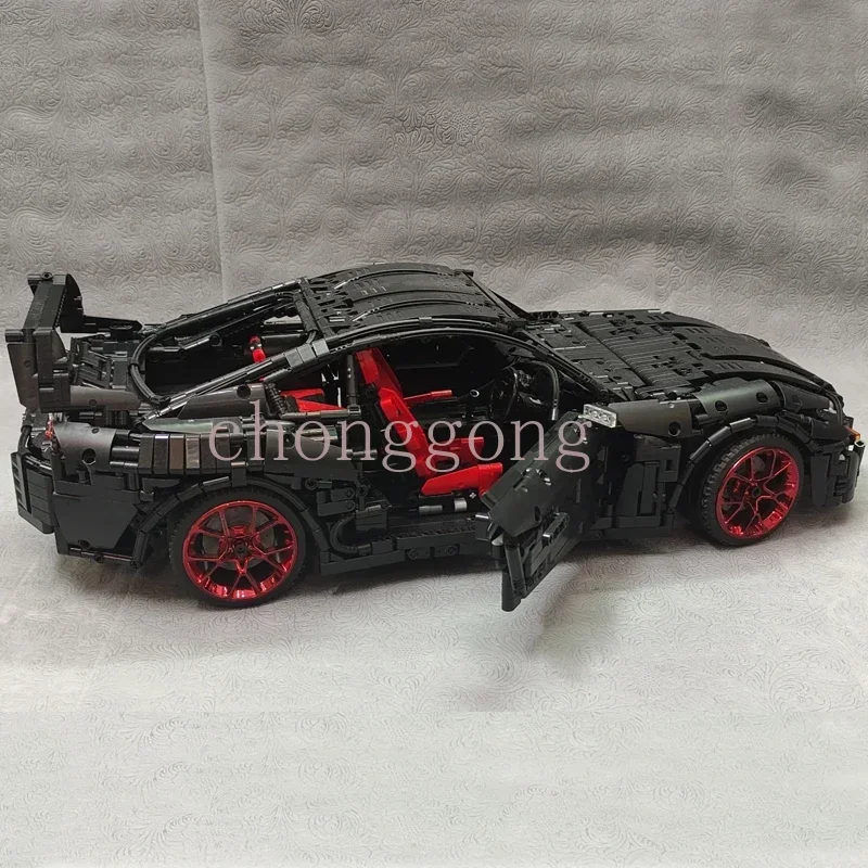 MOC-62982 Черный классический гоночный автомобиль MK4, модель строительного блока 3804, детали MOC, креативный подарок для мальчиков, детская игрушка на день рождения (art.: 3920d1d9efed1) - 3920d1d9efed1