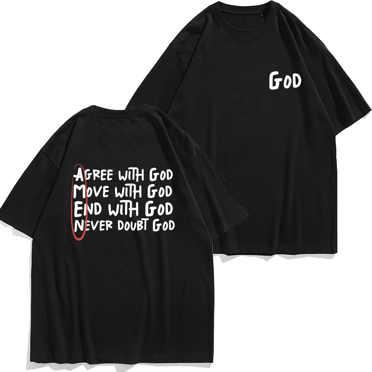 Футболка мужская с надписью God A, модная смешная одежда с рисунком в стиле унисекс, хлопковая рубашка в стиле хип-хоп