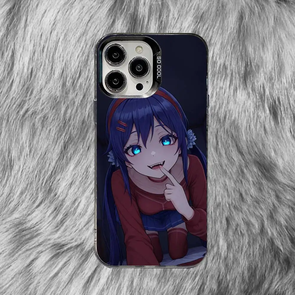 Фото Чехол для телефона Miside Mita Game для iPhone 16,15,14,13,12,11,8,7,Pro,Max,Plus,Mini,XS,SE Anti Fall Black Matte Hard №2
