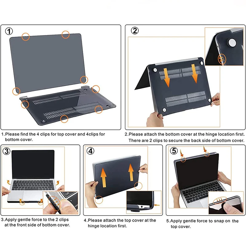 Чехол для ноутбука Apple MacBook Air 15,3 A2941 M2 Chip Macbook Pro 16 A2485 с сенсорной панелью Air 13,3 A2337 A2338 A1932 Crystal Case (art.: 3920cb4153c20) - 3920cb4153c20