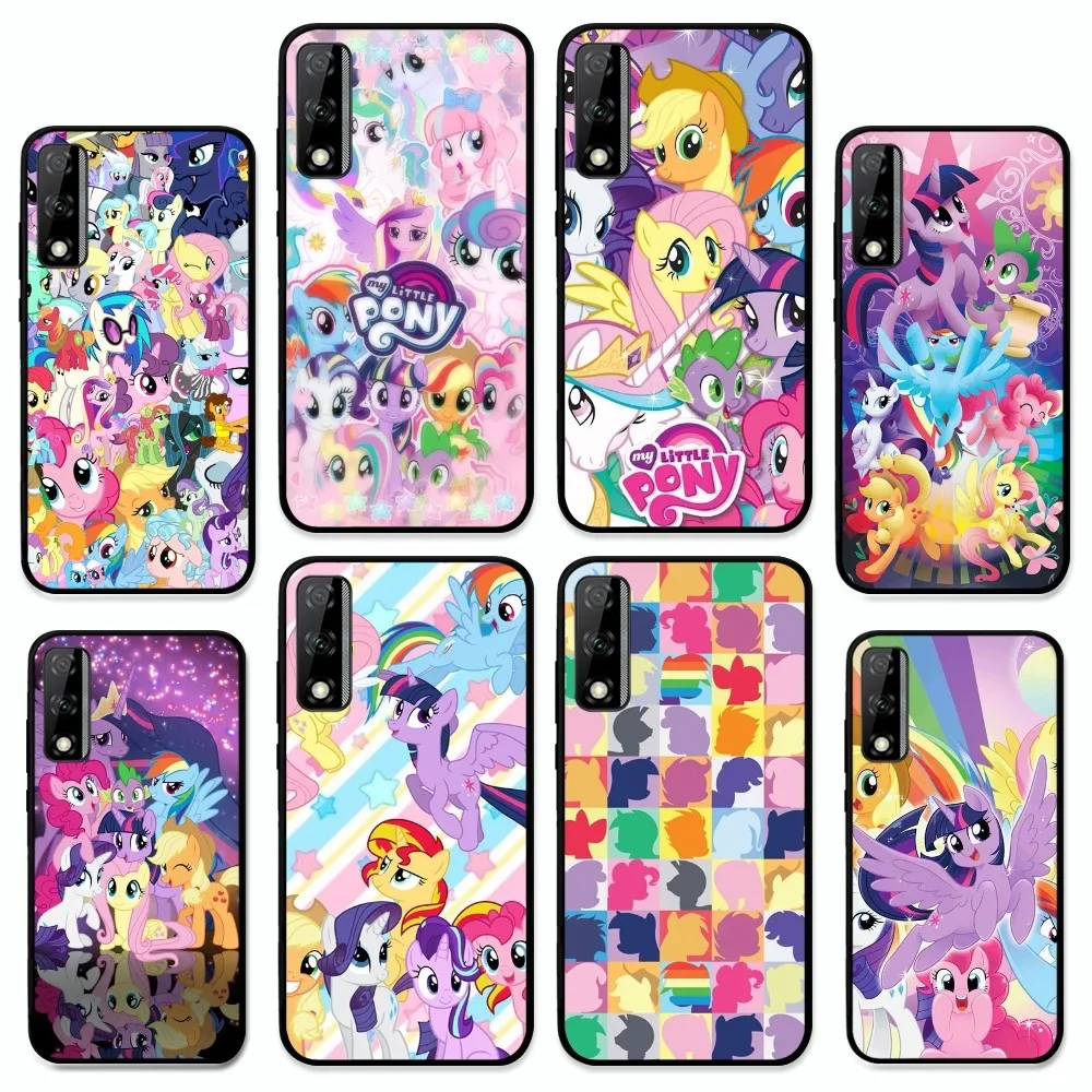 Чехол для телефона с милым пони Cartoon L-Little Unicorns для Huawei Y9 6 7 5 Prime Enjoy 7s 7 8 plus 7a 9e 9plus 8E Lite Psmart Shell