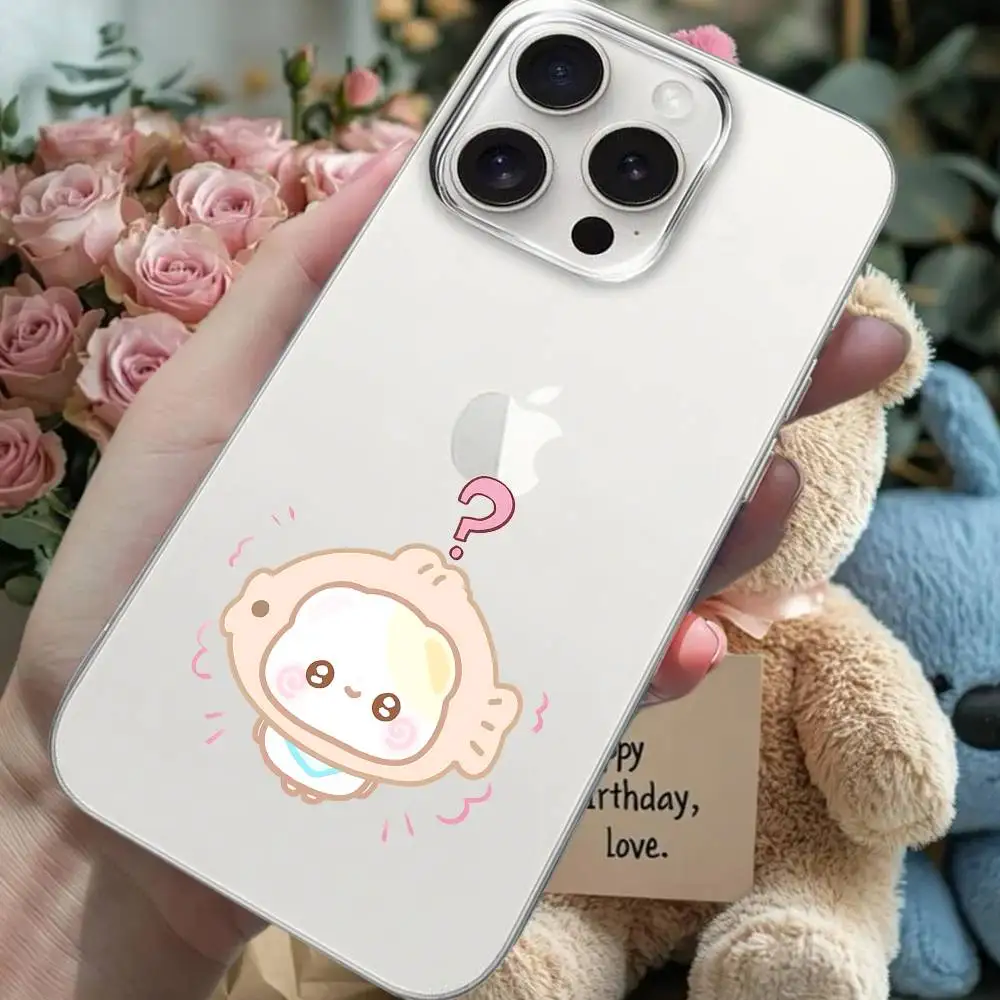 Фото Чехол для телефона Cute Cat KAIKAI для Iphone 16, 15, 11, 13, 14 Pro Max 7, 8 Plus X Xr Xs Max Se2020 12 mini, прозрачный чехол №4