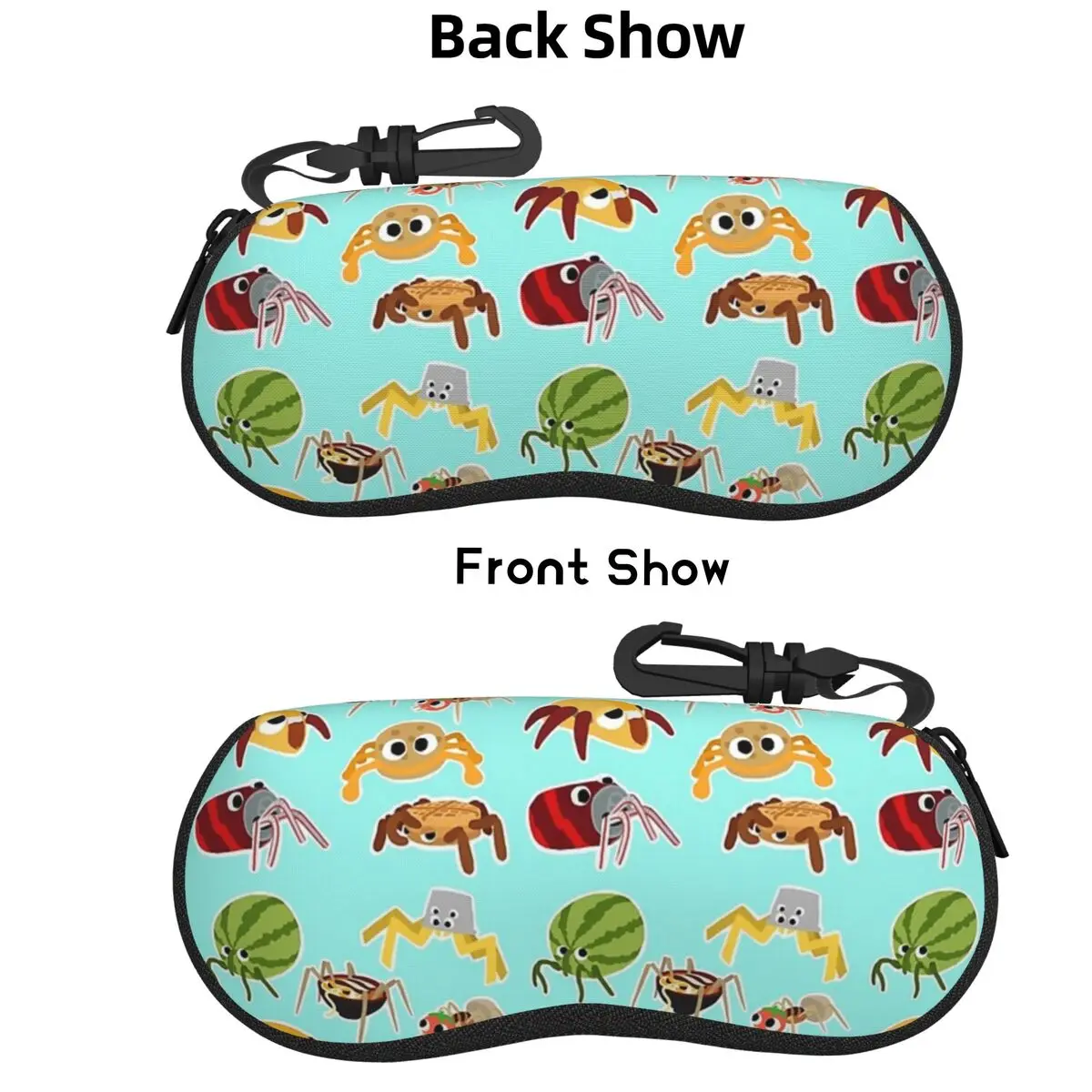 Bugsnax Bug Pack Fan Art Kinda Bug Shell футляр для очков портативная коробка для солнцезащитных очков для женщин и мужчин мягкая сумка для очков