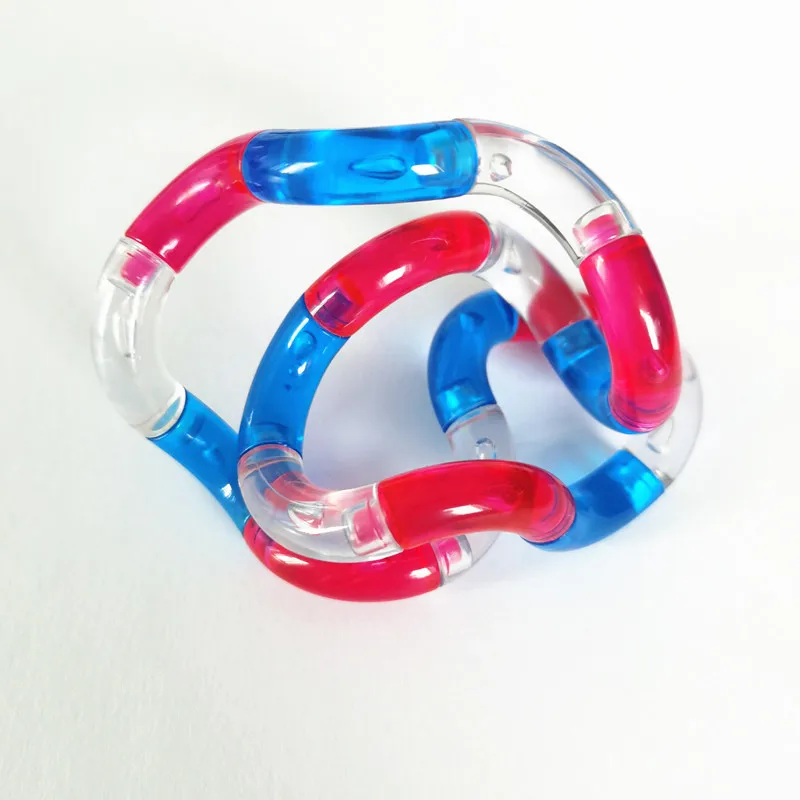 Красочное витое кольцо Magic 360° °   Spin Fidget Twist игрушка веревка игрушки для снятия стресса для детей сувениры на день рождения школьные награды