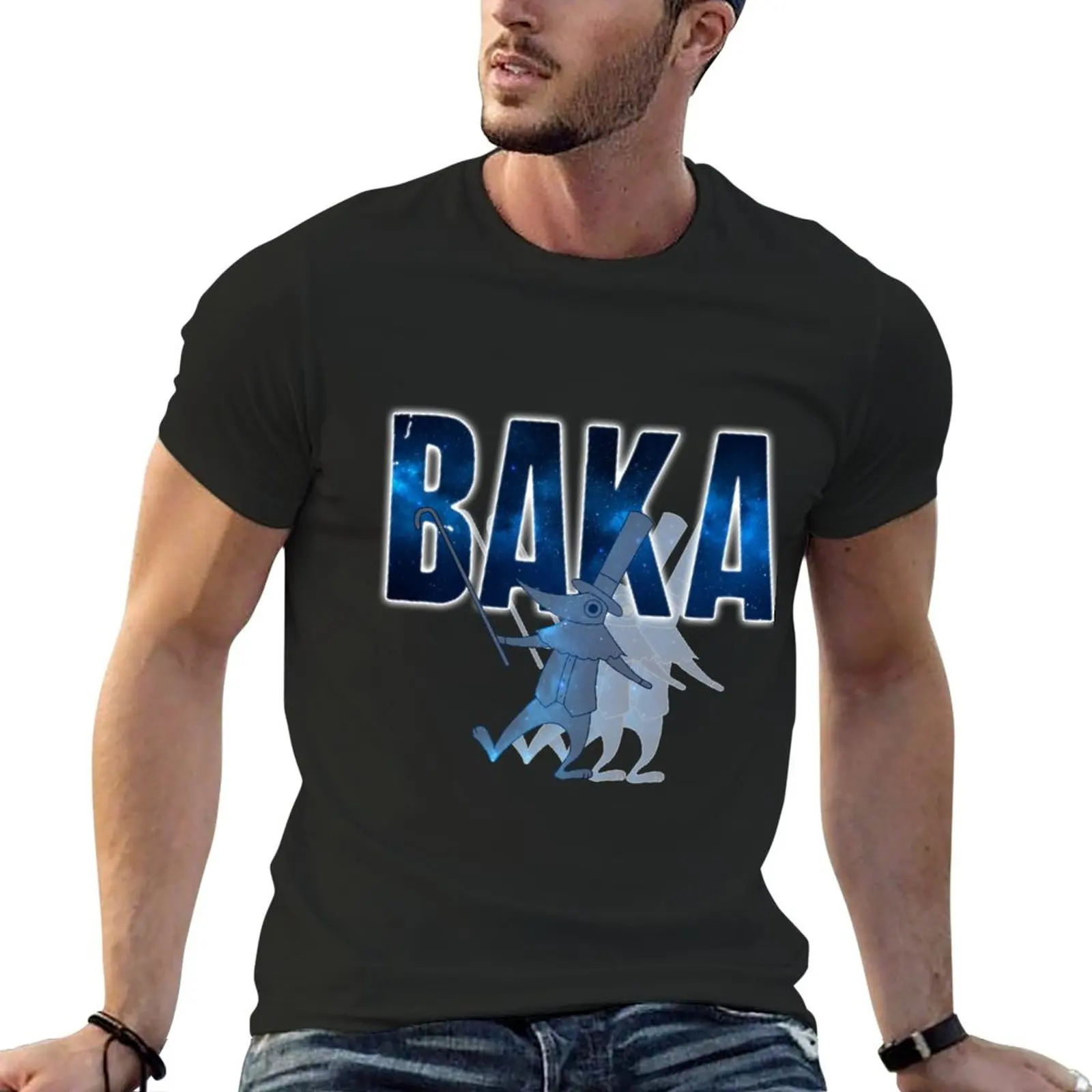 Бака! Футболка для пожилых людей Excalibur, Мужская забавная футболка, великолепная футболка для мужчин