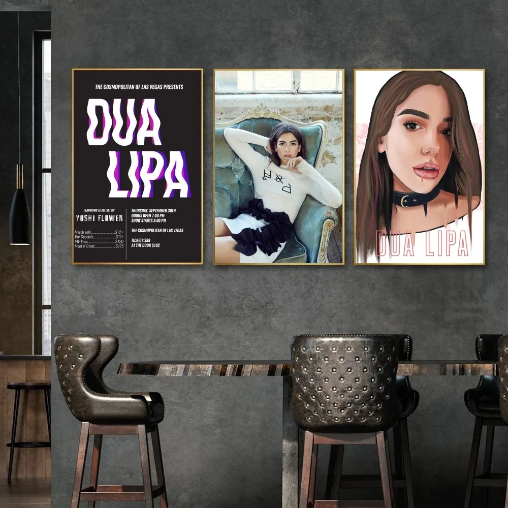 1 шт.-Pop-Singer-D-Dua_L-Lipa постер настенное искусство домашний декор декор комнаты цифровая живопись гостиная ресторан кухня искусство (art.: 3920c77d31efb) - 3920c77d31efb