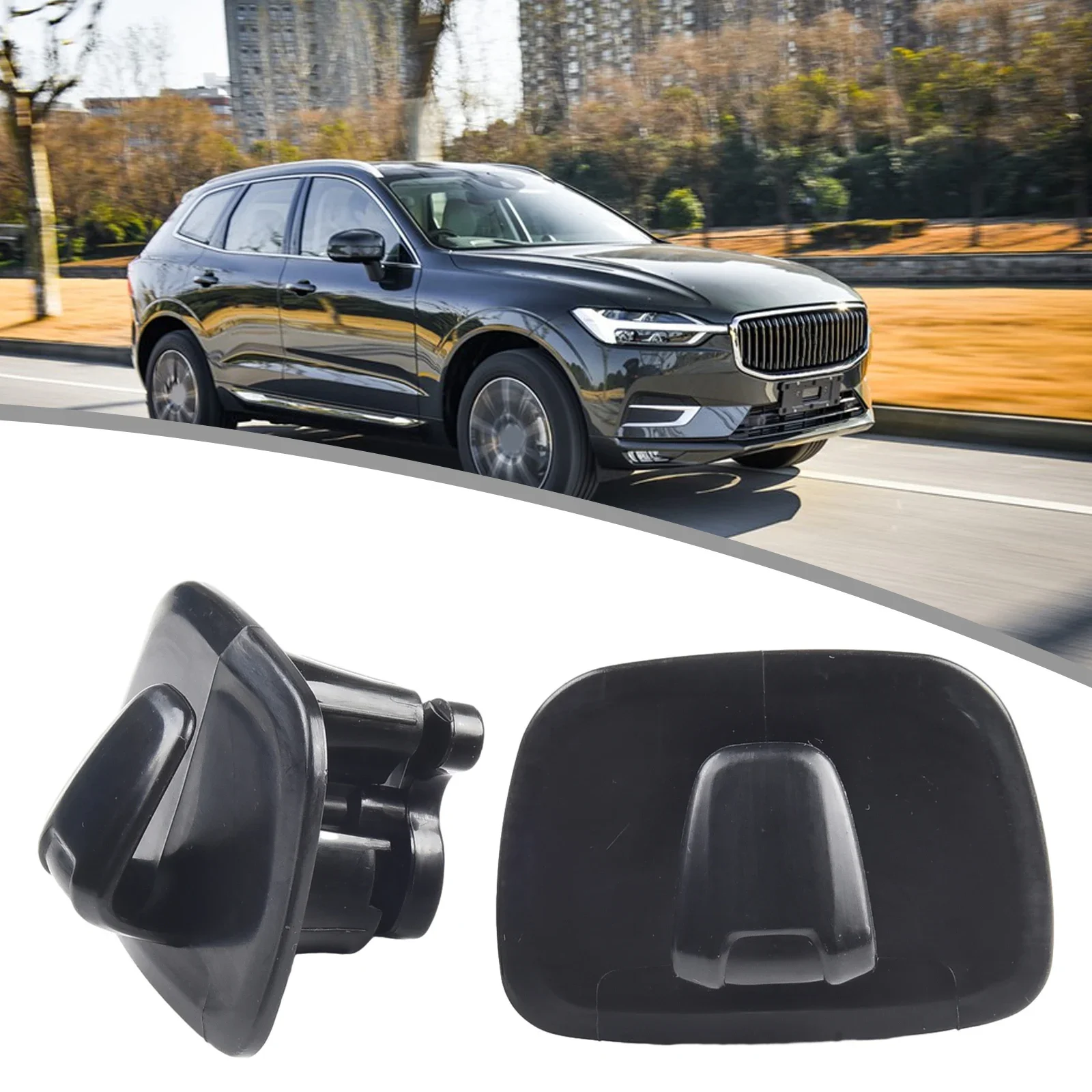 2 шт., автомобильные Крючки-Вешалки для Volvo, модель XC40, XC60, XC90, 16-20