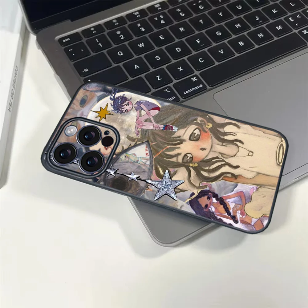 Фото Aya Takano Phone Case For iPhone 16 15 14 13 12 11 PRO MAX PLUS Mini TPU Soft to Skin-friendly case №3