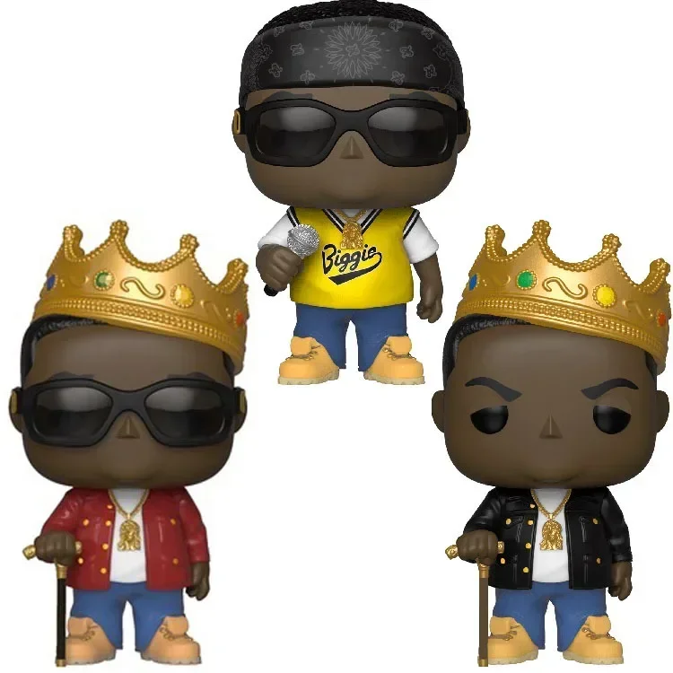 FUNKO Rocks the Notorious B.I.G. с короной # 77 # 82 Пресловутый с джерси # 78 виниловых фигурок, коллекция моделей игрушек