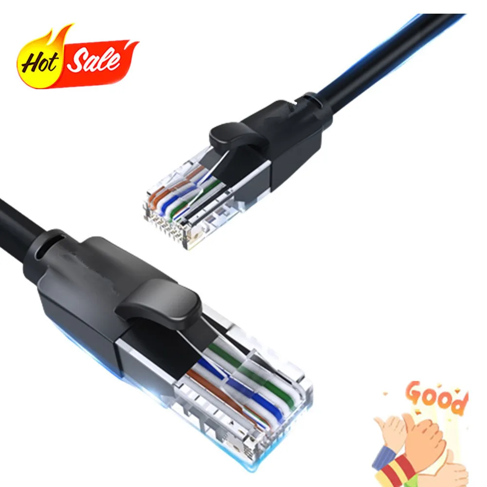 Сетевой Ethernet-Кабель, высокоскоростной Lan-кабель RJ45, соединительный кабель для маршрутизатора, компьютера