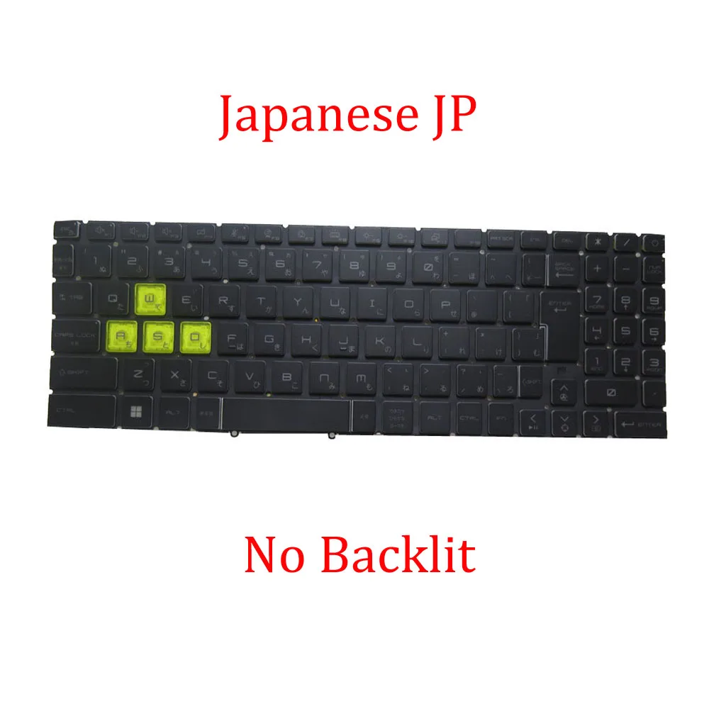 Фото Клавиатура без подсветки GR JP, ограниченная серия для MSI Creator Z16 HX Studio B13VGTO VFTO VETO CreatorPro Z16 HX Studio B13VKTO VJTO №2