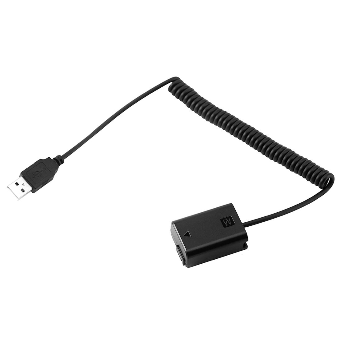 Фото USB-кабель для зарядки, подвесной провод для аккумулятора Sony A7 A7R A7S A7M A7II A7S2 A7M2 A7R2 A6500 A6300, соединитель постоянного тока №3