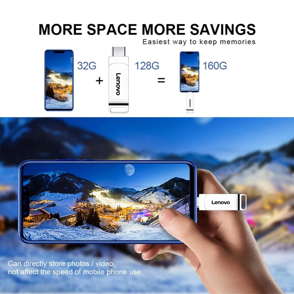 Фото Флеш-накопитель Lenovo, 16 Тб, USB 3,2 №2