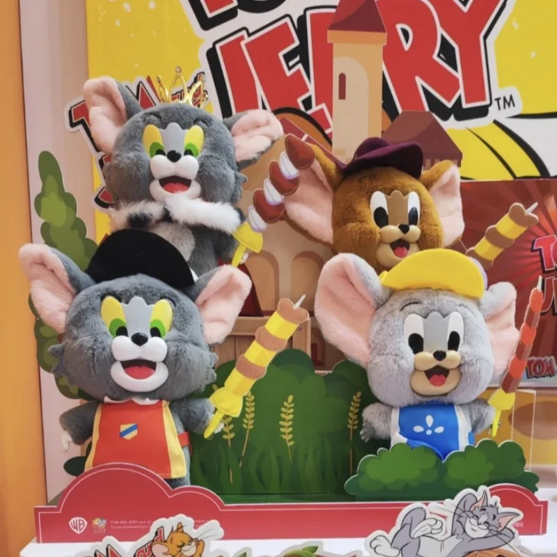 Новая оригинальная кукла Tom Cat, три серии фехтовальщиков, первая глухая коробка, плюшевые игрушки, окружающие украшения, игрушки, подарок на день рождения