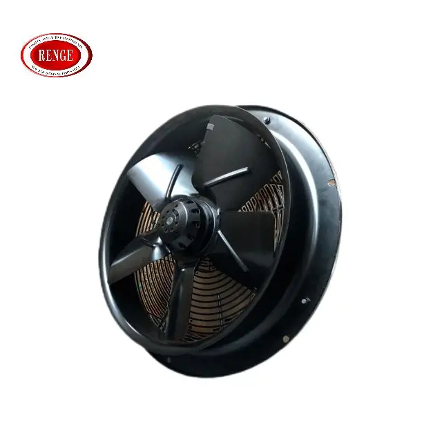 W4E350-CA06-01 140 a 230 W 350 V AC 1390mm 1550 об/мин 1877.56CFM об/мин шарикоподшипник Осевой поток охлаждающий вентилятор
