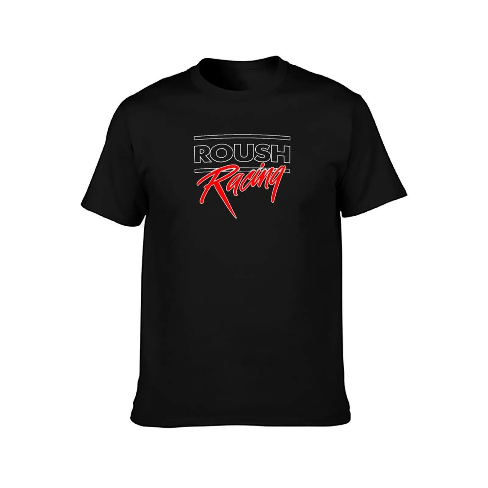 Фото Футболка с логотипом Roush Racing, мужская футболка, хлопковая футболка высокого качества, мужская футболка из 100% хлопка, футболка люксового бренда №2