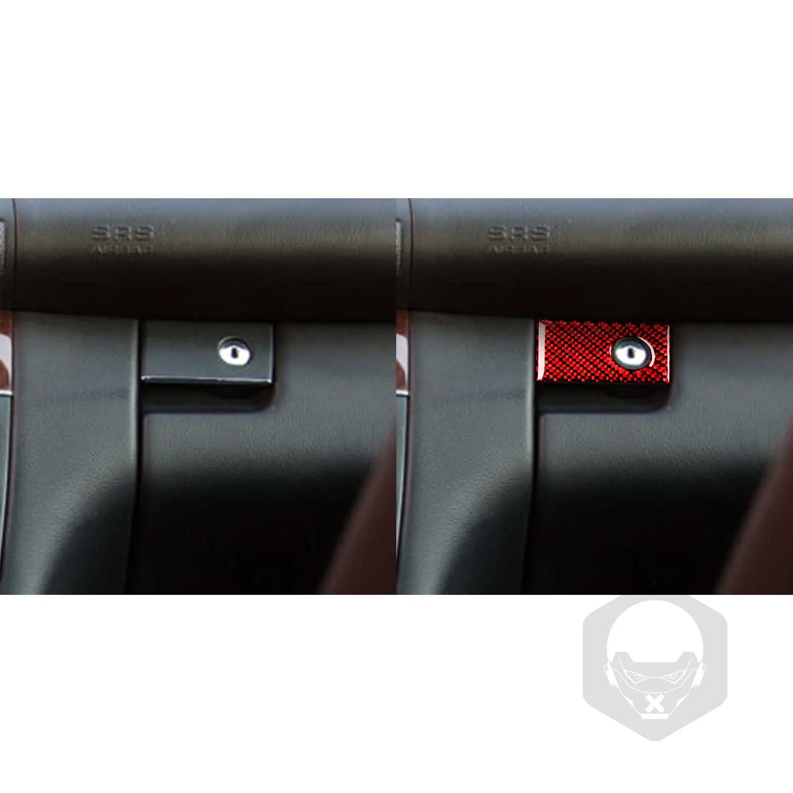 Фото Для Benz C Class W203 2005-2007 автомобильные аксессуары из углеродного волокна, внутренняя панель переключателя, крышка, накладка, модификация №3