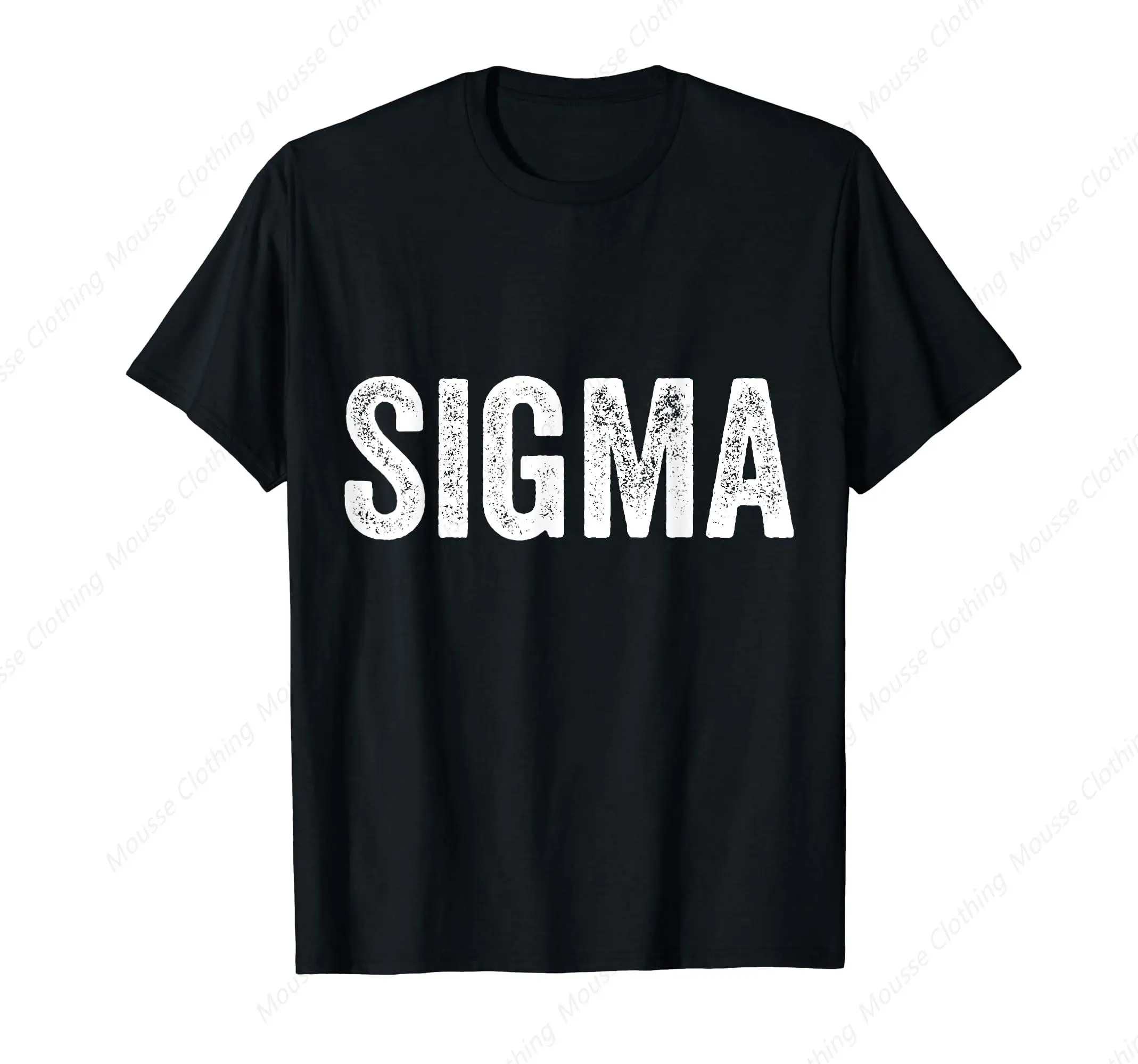 Индивидуальная мужская футболка Lone Wolf Introvert Ironic Pun Sigma