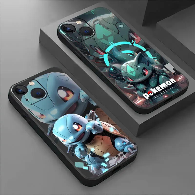 Чехлы для телефонов iphone 11 14, чехол для 7 8 15 Plus XS Max SE 12ProMax 6S 11Pro 13 mini, черный чехол, модный крутой чехол Paka-chu Gengar