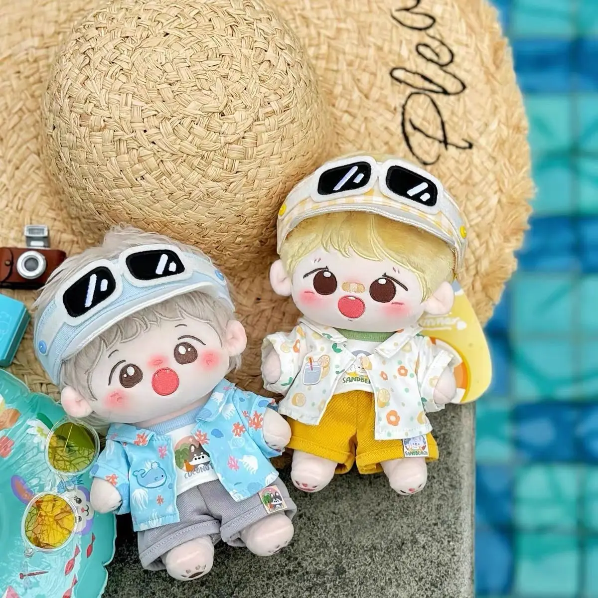 Фото Детское платье 20 см, хлопковая кукла Coconut Unknown Island, милый комплект для замены одежды, кукла-одевалка, без атрибутов №3