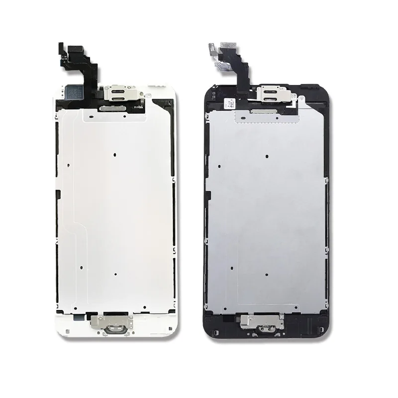 ЖК-дисплей для iPhone 6 plus A1522 A1524 A1593 6 p, полный комплект в сборе, сенсорный экран с цифровым преобразователем, сменный экран Pantalla + кнопка для камеры (art.: 3920c97fd9982) - 3920c97fd9982