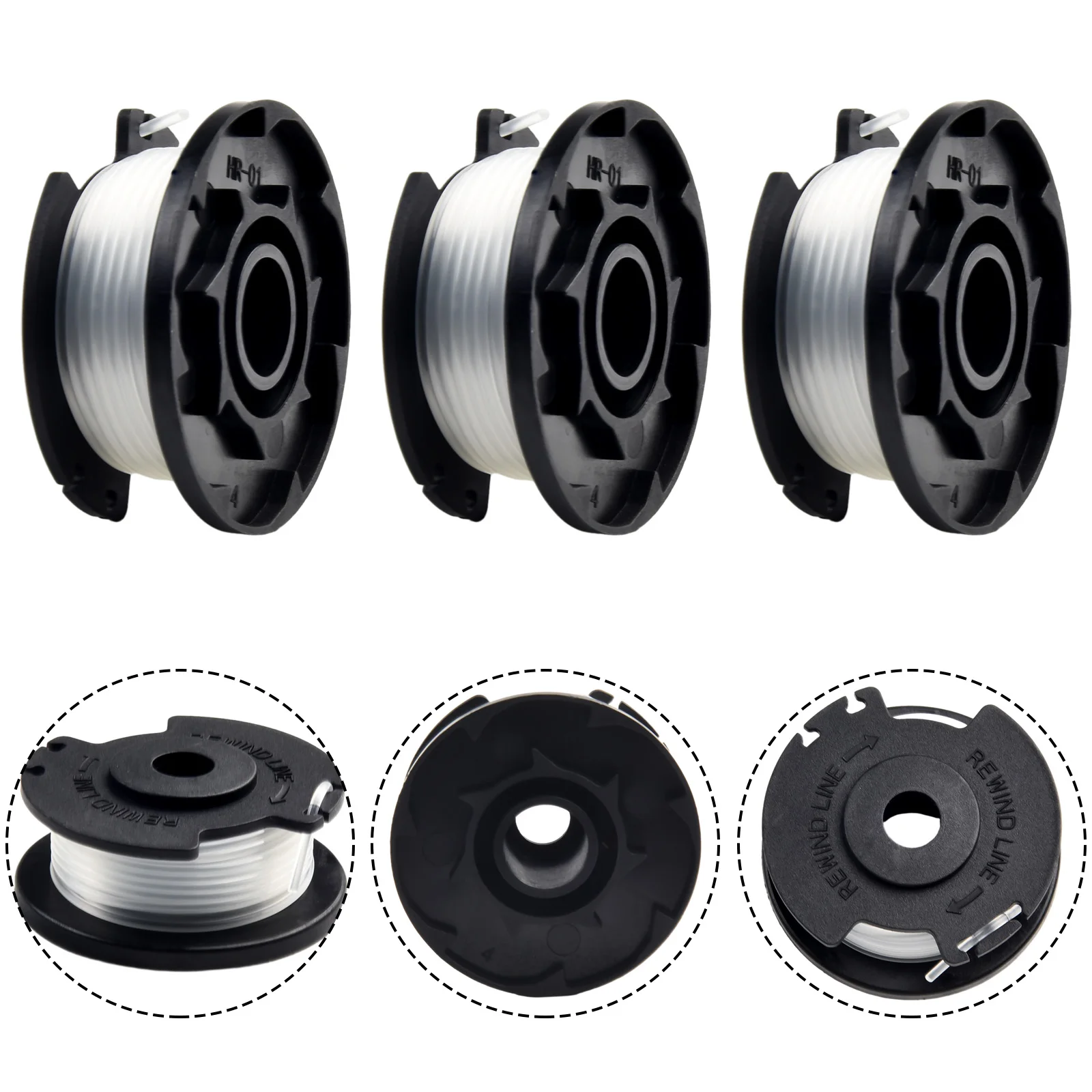 Фото 3 шт., катушка для триммера Einhell GE-CT 18/28 Li №4