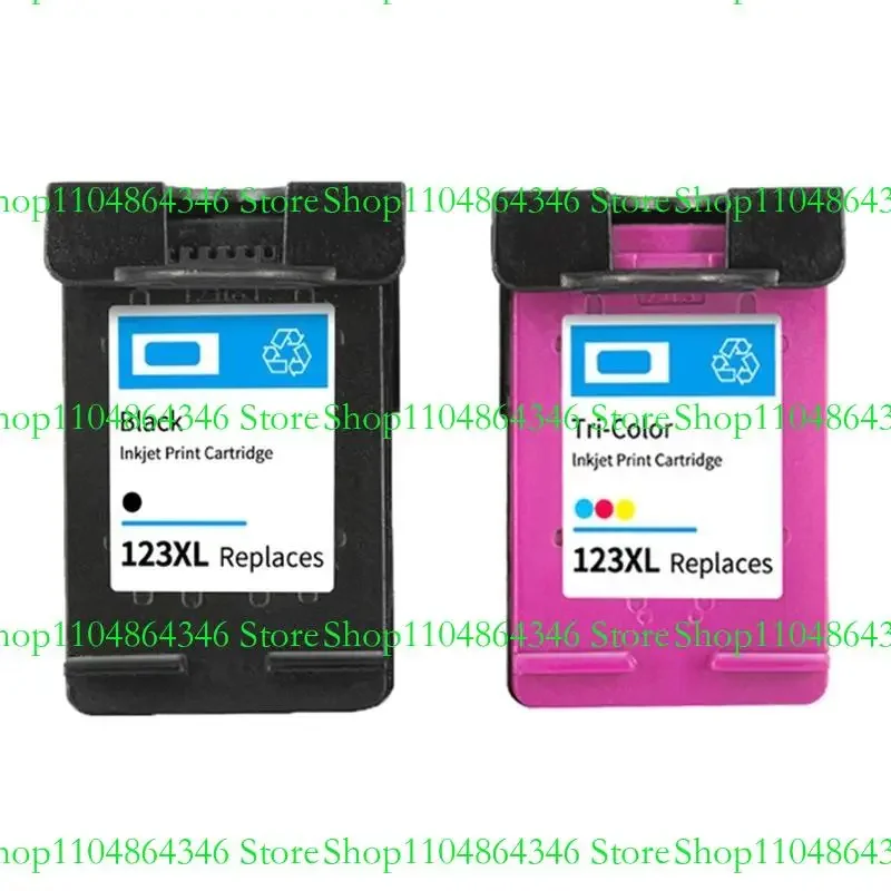 Фото 5ASD Cartridge для HP123XL FORHP Deskjet 1110 2130 2132 2133 2134 3630 3632 для завистных струйных картриджей №2