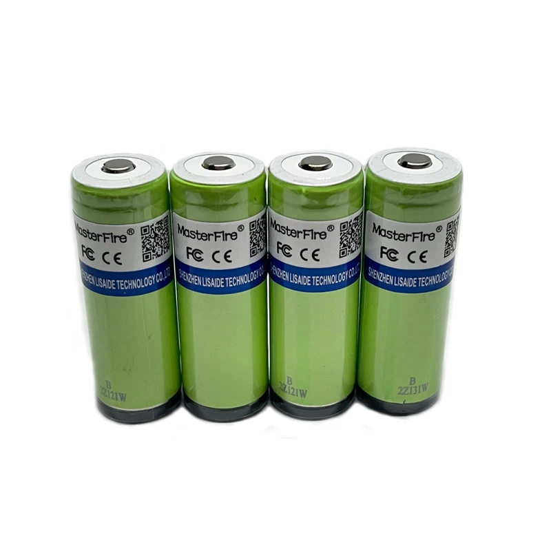 MasterFire 4 шт./лот оригинальный NCR18500A 18500 3,6 В 2040 мАч перезаряжаемый литиевый аккумулятор с печатной платой для Panasonic