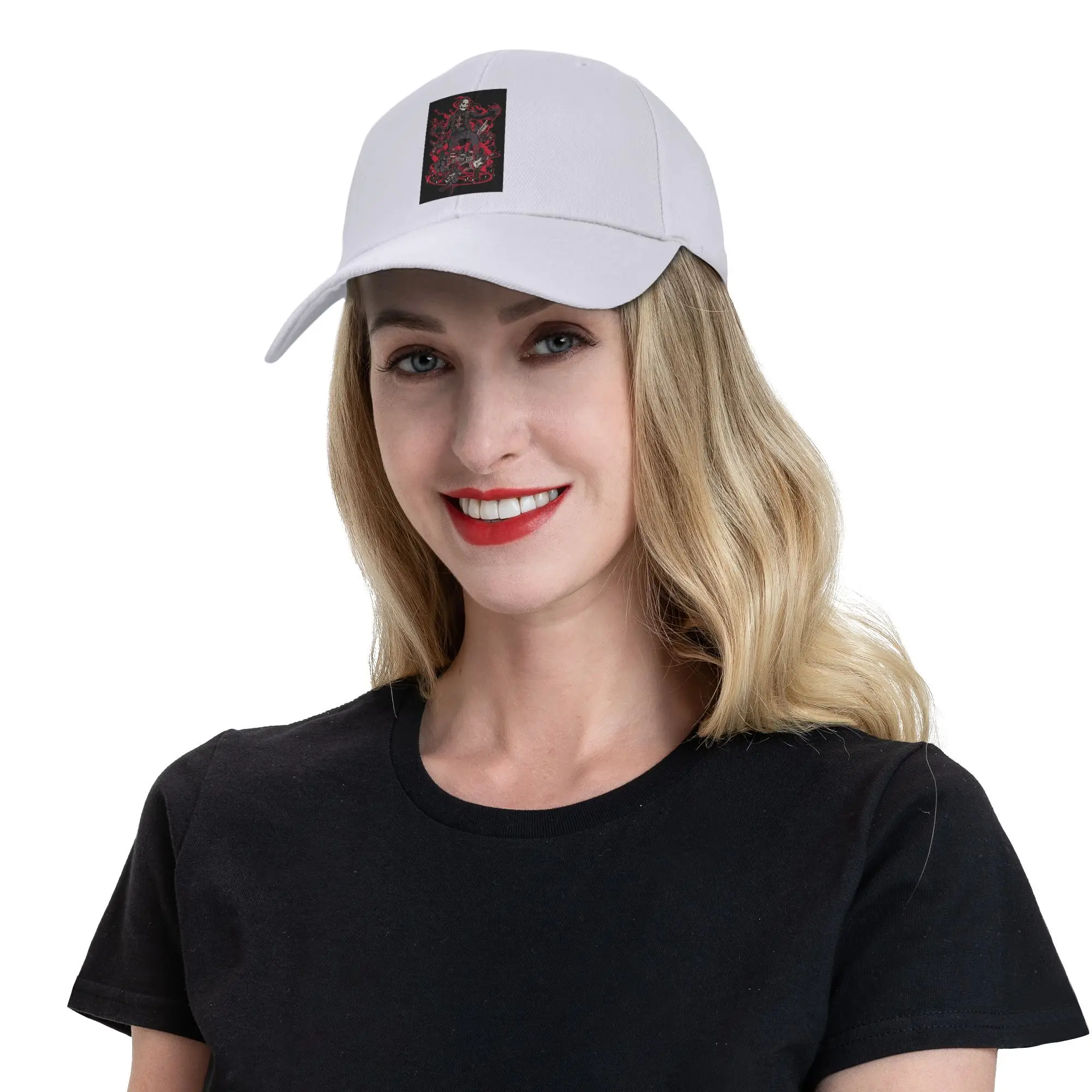 Бейсболки Tobias Forge Ghost Snapback, модные бейсболки, дышащие повседневные бейсболки, уличные унисекс
