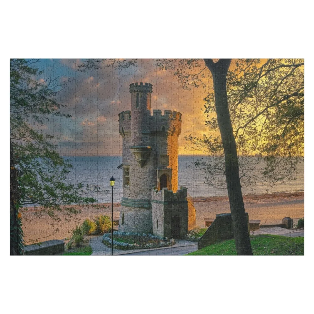 Appley Tower Sunrise Isle Of Wight Пазл на заказ Детская игрушка Деревянные животные Пазл