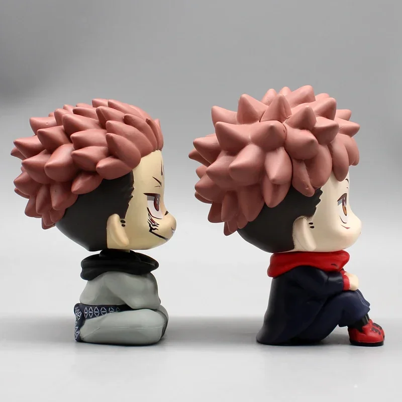 Фото Аниме Nanami Kento Ryomen Sukuna Itadori Yuji Фигурки Q Version Jujutsu Kaisen Фигурка 10 см Коллекция ПВХ Модель игрушки №5