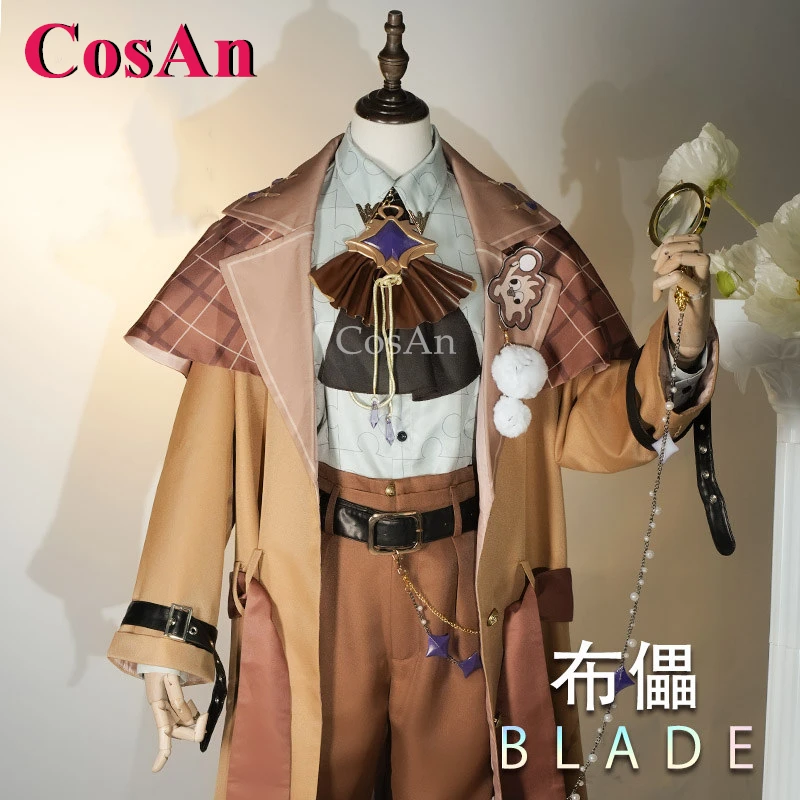 CosAn Game Nu: Carnival Blade, костюмы для косплея, модная униформа из кожи, полный комплект, одежда для ролевых игр на Хэллоуин