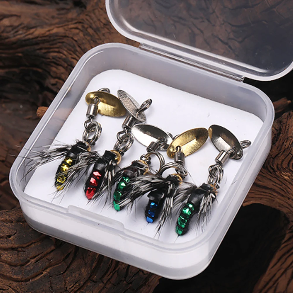 8 # Bionic Worm Приманка в виде Мухи Hook Scud Fly Bug насекомые приманка с латунной бусиной головкой искусственный червь Приманка снасти для ловли форели Fishhook (art.: 3920c2a6c3af2) - 3920c2a6c3af2