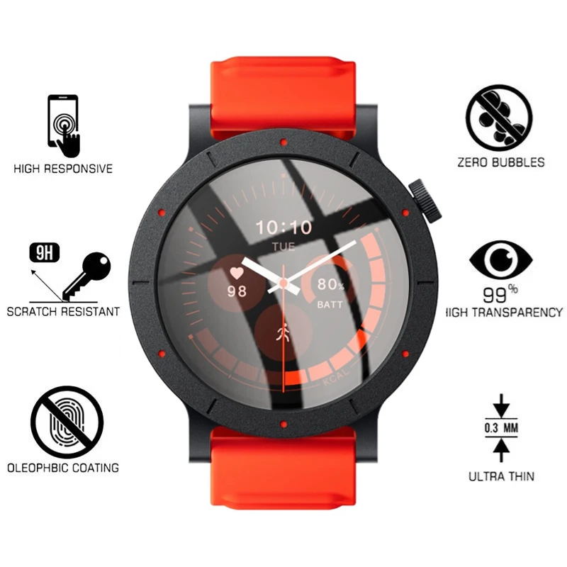 Фото Мягкая гидрогелевая пленка для CMF Watch Pro 3 2, защитная пленка для экрана HD, изогнутая защитная пленка для CMF by Nothing Watch 3 Pro, аксессуары №3