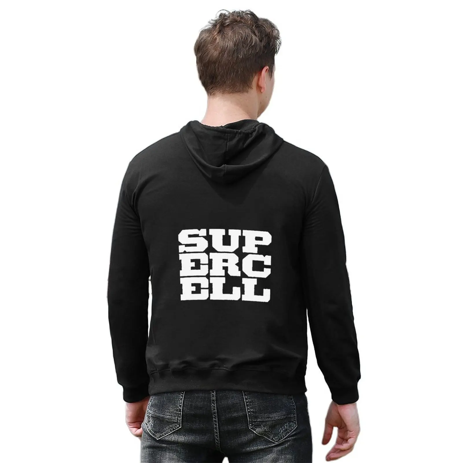 Лидер продаж, толстовка с логотипом Supercell, мужское пальто, блузка, мужская толстовка в японском стиле, мужская толстовка с капюшоном (art.: 3920d223bffa5) - 3920d223bffa5